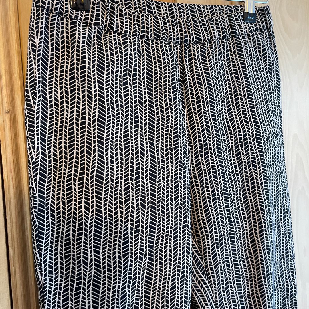 Masai Black and White Trousers Small, Masai, Clothing, masai-trousers-small-1dd1, clothing, ConsignCloud, New Arrivals, Number 29 Online