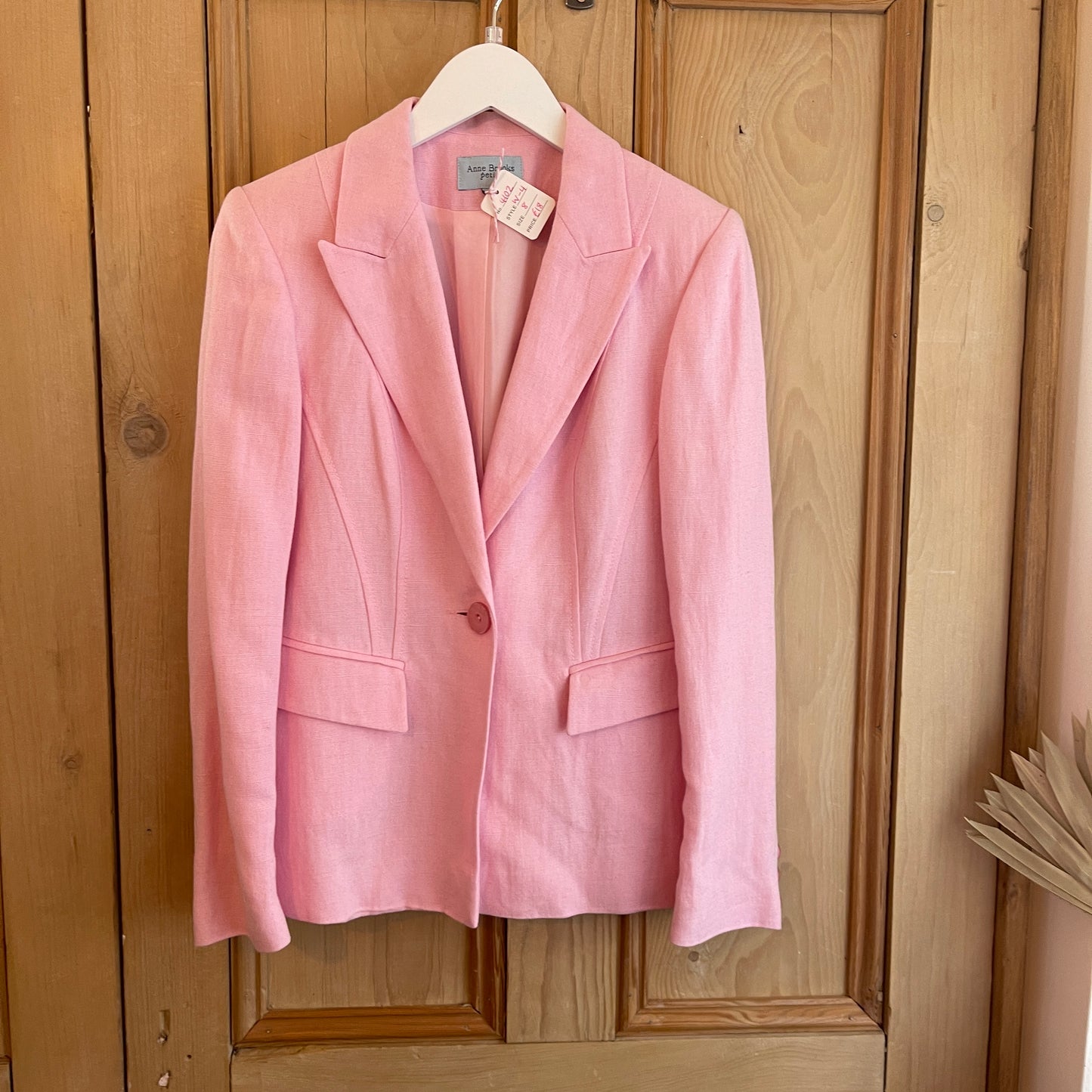 Anne Brooks Pink Jacket Size 8
