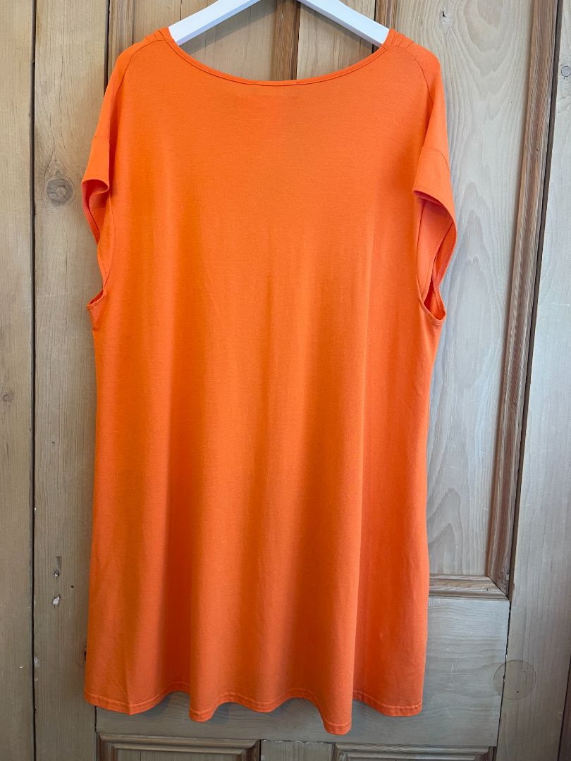 Doris Streich Orange Tunic 16 Top